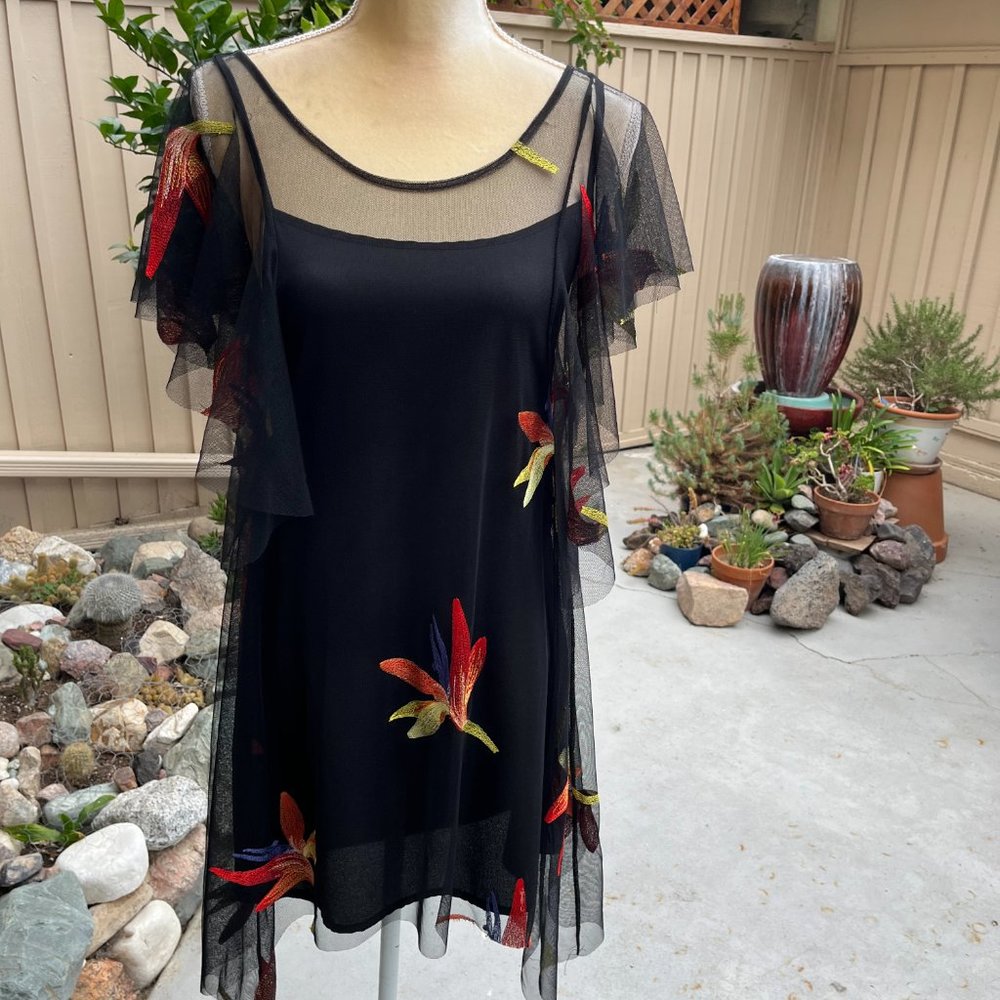 For Love & Lemons Birds of Paradise mini dress - Picture 2 of 11